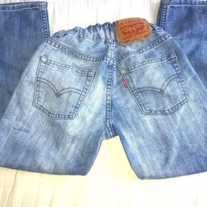 Levi boys blue jean size 8